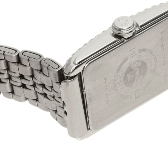 LONGINES Watches Quartz L5.258.0 Stainless Steel , Stainless Steel Silver Dolce Vita Diamond White shell dial Women Used Authentic