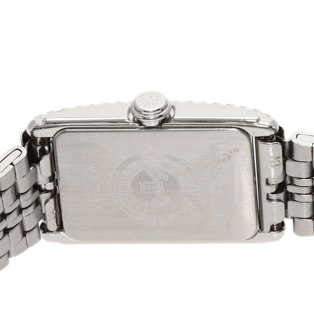 LONGINES Watches Quartz L5.258.0 Stainless Steel , Stainless Steel Silver Dolce Vita Diamond White shell dial Women Used Authentic
