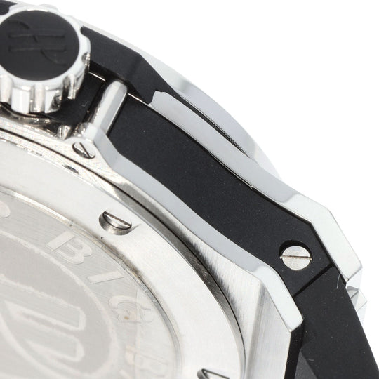 HUBLOT Watches Quartz 361.SX.1270.RX.1104 Stainless Steel, Rubber, Diamond Silver Big bang steel diamond black dial mens Used Authentic