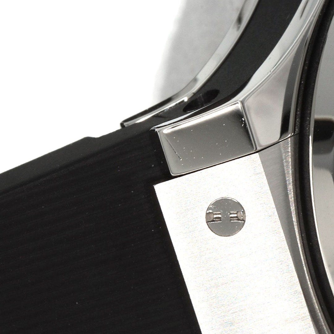 HUBLOT Watches Quartz 361.SX.1270.RX.1104 Stainless Steel, Rubber, Diamond Silver Big bang steel diamond black dial mens Used Authentic
