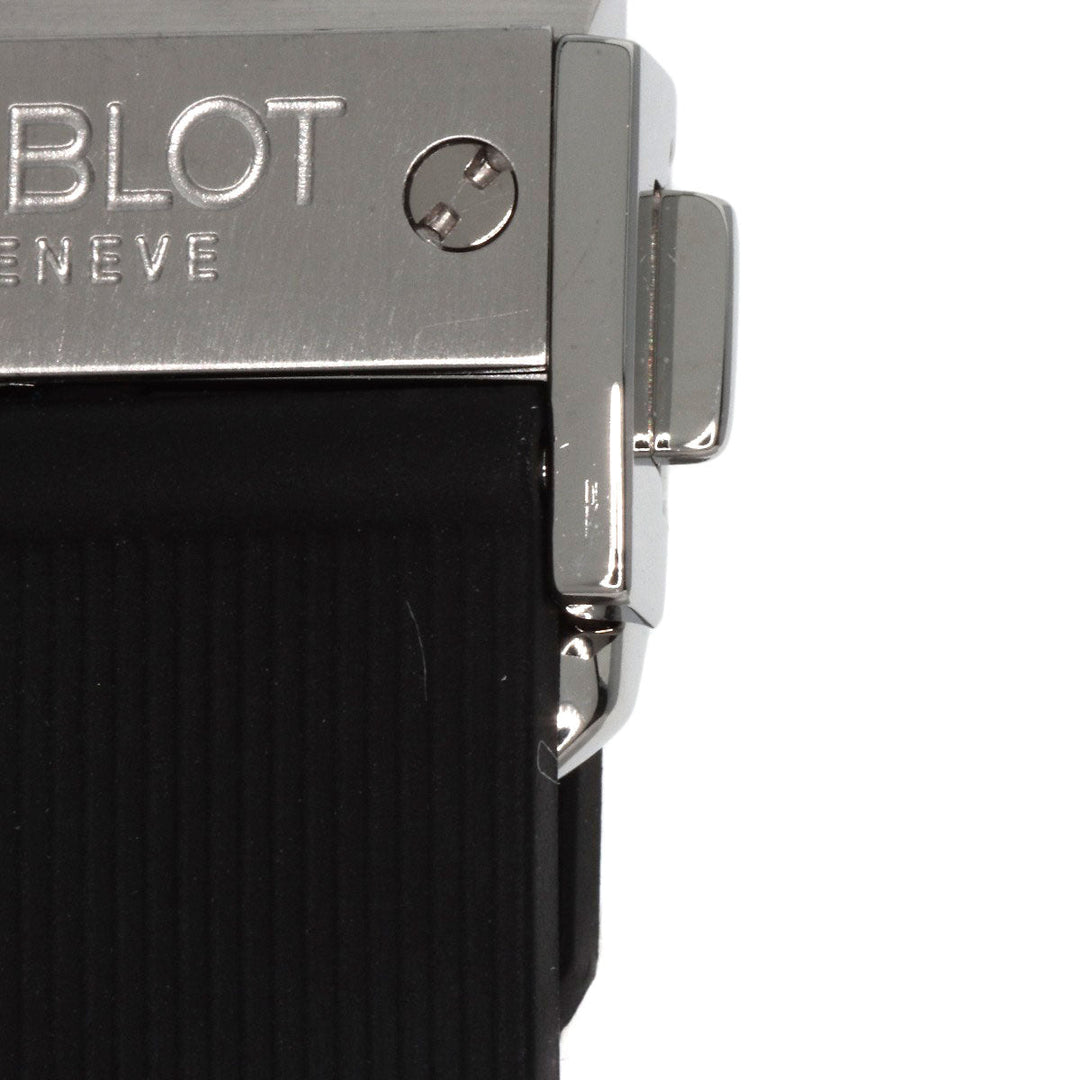 HUBLOT Watches Quartz 361.SX.1270.RX.1104 Stainless Steel, Rubber, Diamond Silver Big bang steel diamond black dial mens Used Authentic