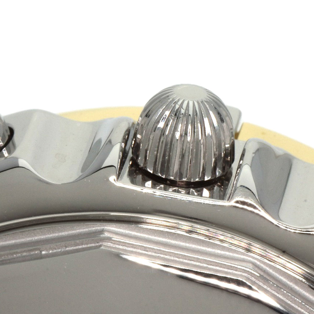 BREITLING Watches Mechanical Automatic D13352 Stainless Steel , Stainless Steel , K18YG Silver Chronomat Bikoro black dial mens Used Authentic