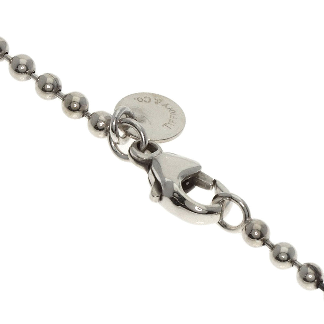 TIFFANY&Co. Necklace SV Silver return to oval Women Used Authentic