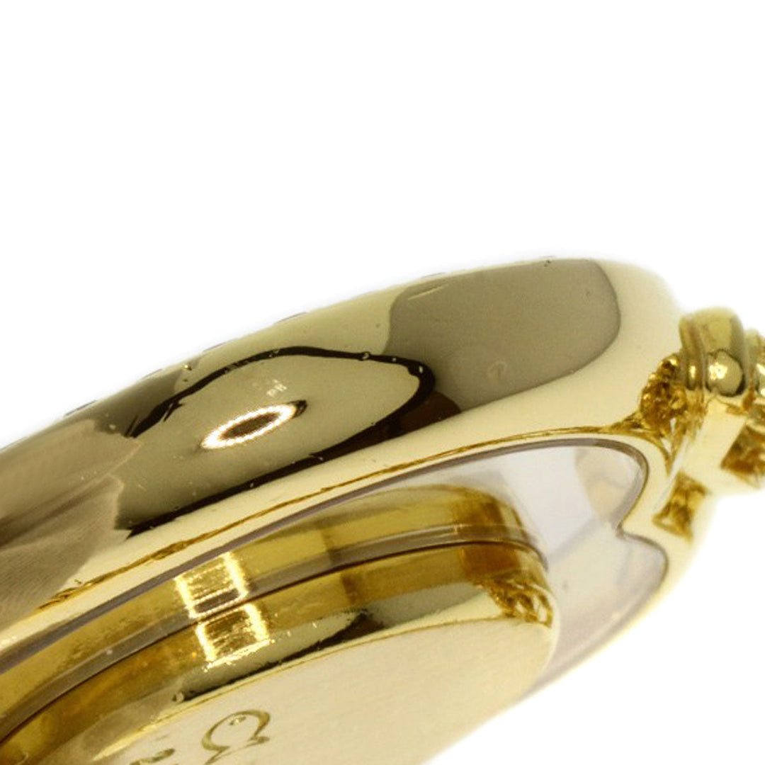 Chopard Watches Quartz 20/4502 K18YG, K18YG, Diamond gold Happy Diamond Heart Maker Complete gold dial Women Used Authentic