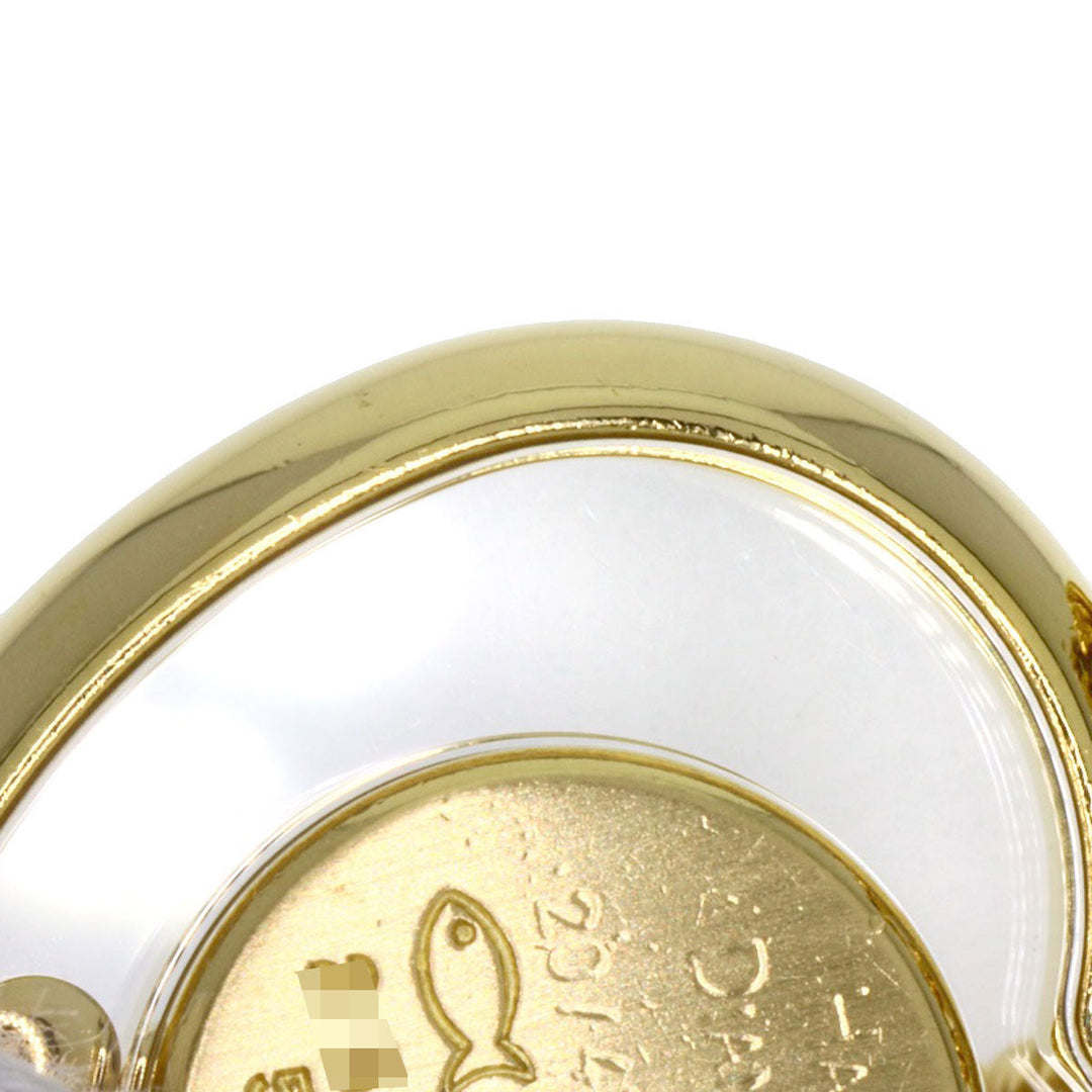 Chopard Watches Quartz 20/4502 K18YG, K18YG, Diamond gold Happy Diamond Heart Maker Complete gold dial Women Used Authentic