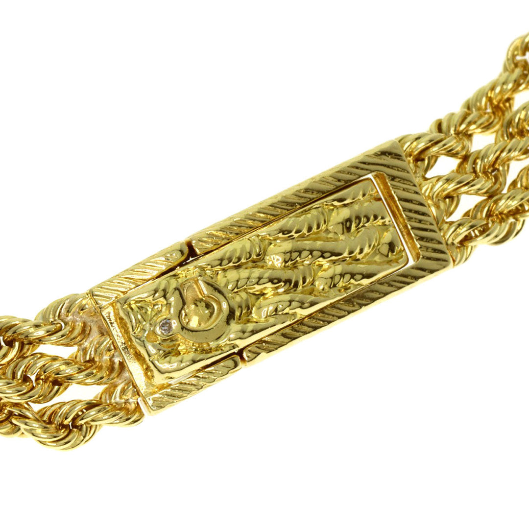 Chopard Watches Quartz 20/4502 K18YG, K18YG, Diamond gold Happy Diamond Heart Maker Complete gold dial Women Used Authentic