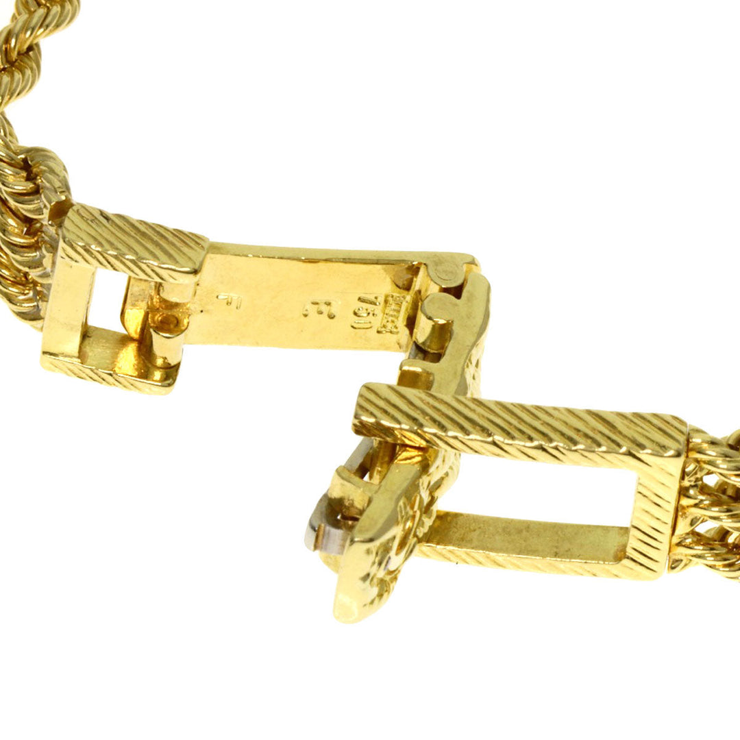 Chopard Watches Quartz 20/4502 K18YG, K18YG, Diamond gold Happy Diamond Heart Maker Complete gold dial Women Used Authentic