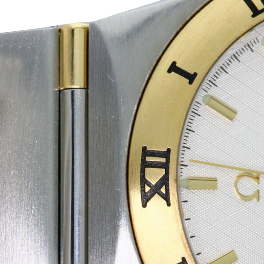 OMEGA Watches Quartz 1312.30 Stainless Steel , SSxK18YG gold Constellation Ivory dial mens Used Authentic