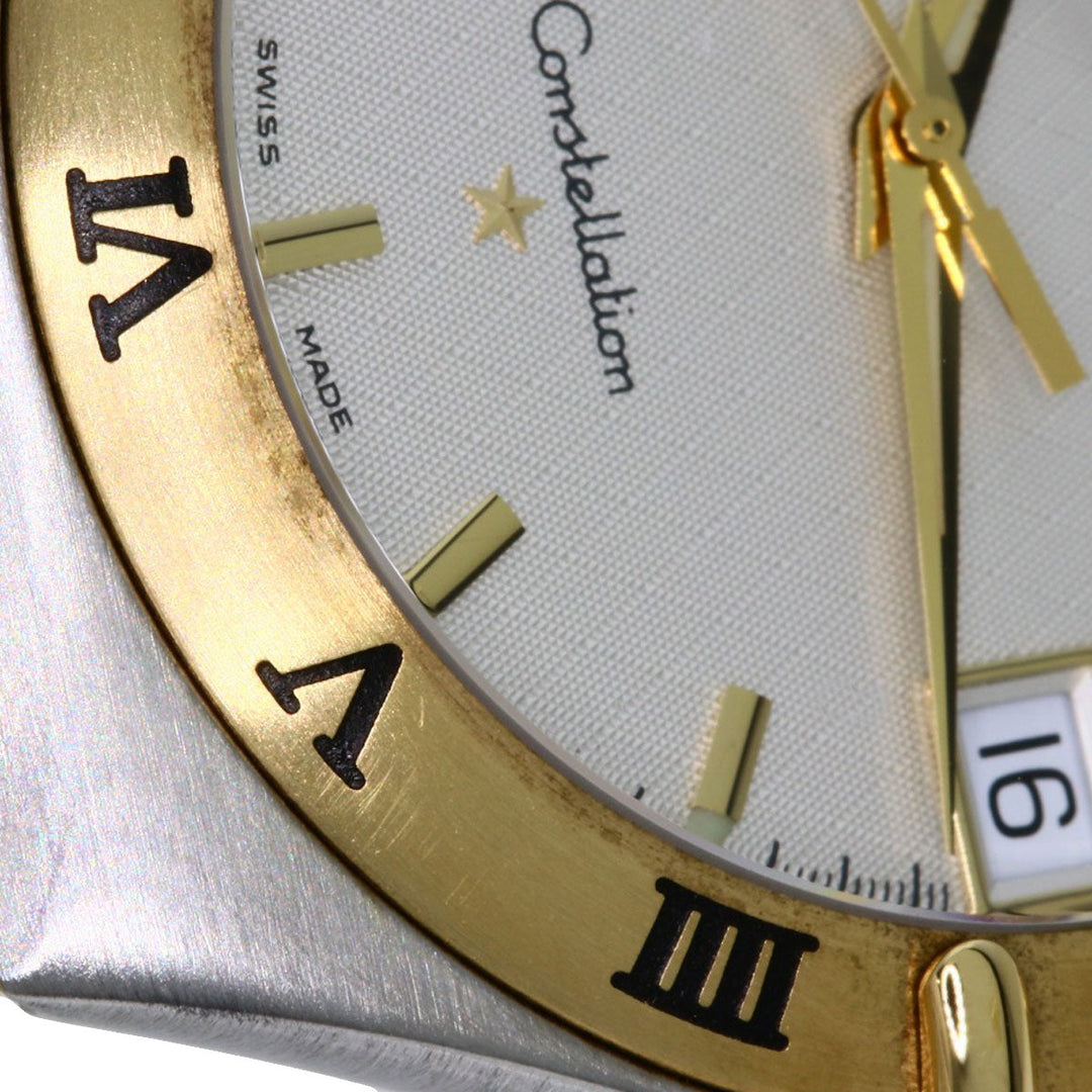 OMEGA Watches Quartz 1312.30 Stainless Steel , SSxK18YG gold Constellation Ivory dial mens Used Authentic