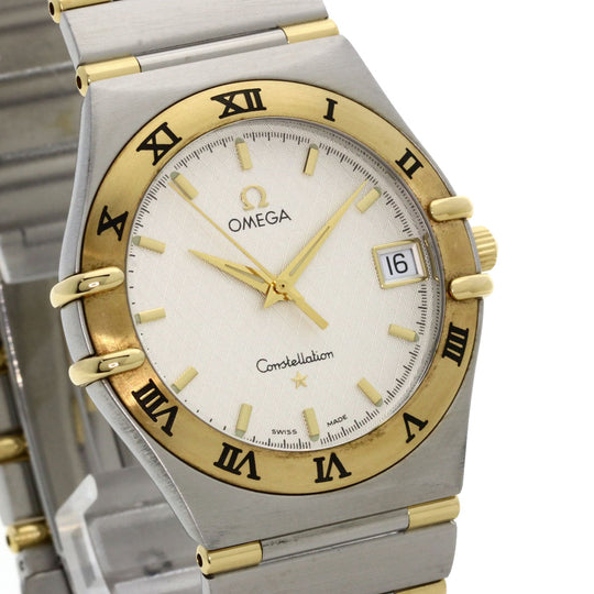 OMEGA Watches Quartz 1312.30 Stainless Steel , SSxK18YG gold Constellation Ivory dial mens Used Authentic