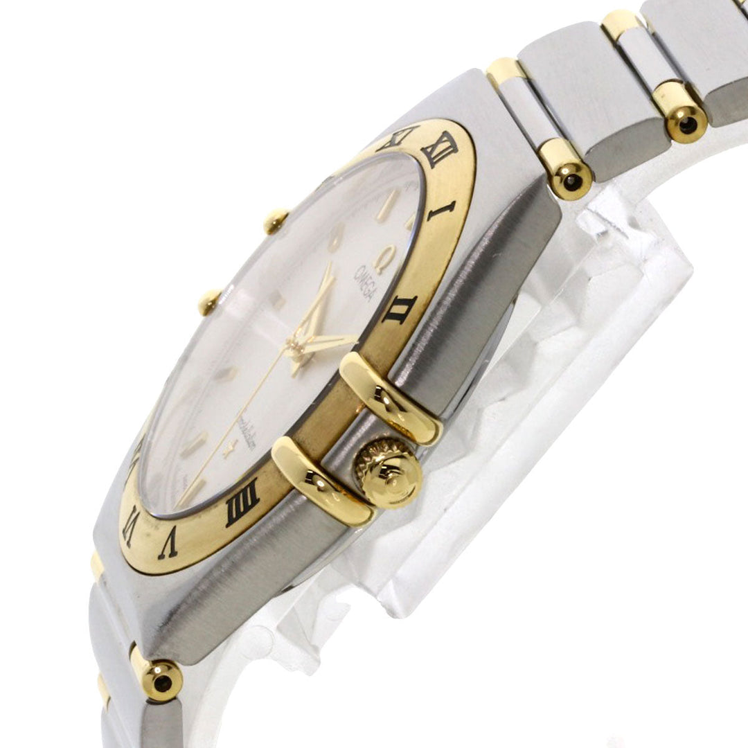OMEGA Watches Quartz 1312.30 Stainless Steel , SSxK18YG gold Constellation Ivory dial mens Used Authentic