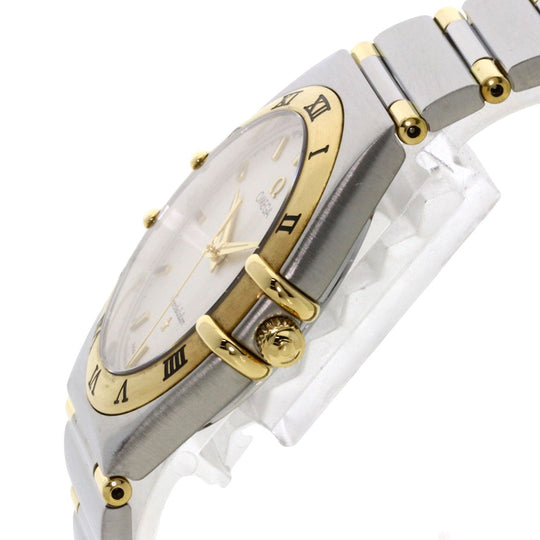 OMEGA Watches Quartz 1312.30 Stainless Steel , SSxK18YG gold Constellation Ivory dial mens Used Authentic