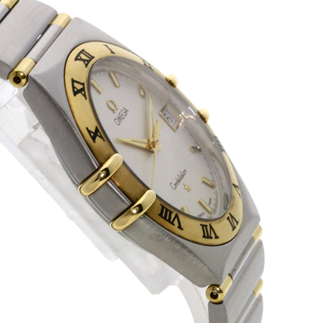 OMEGA Watches Quartz 1312.30 Stainless Steel , SSxK18YG gold Constellation Ivory dial mens Used Authentic