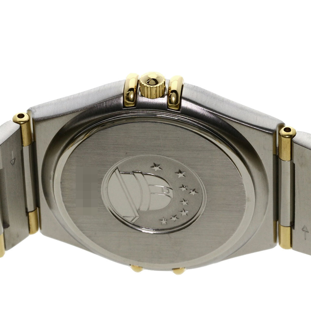 OMEGA Watches Quartz 1312.30 Stainless Steel , SSxK18YG gold Constellation Ivory dial mens Used Authentic
