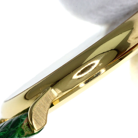 PIAGET Watches Quartz 8005 K18YG, leather gold Tradition white dial Women Used Authentic