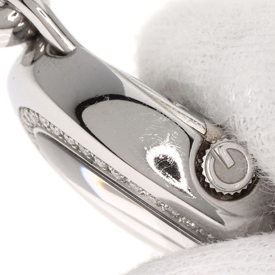 GUCCI Watches Quartz 103 Stainless Steel , Stainless Steel Silver Horsebit Bezel Diamond white dial Women Used Authentic