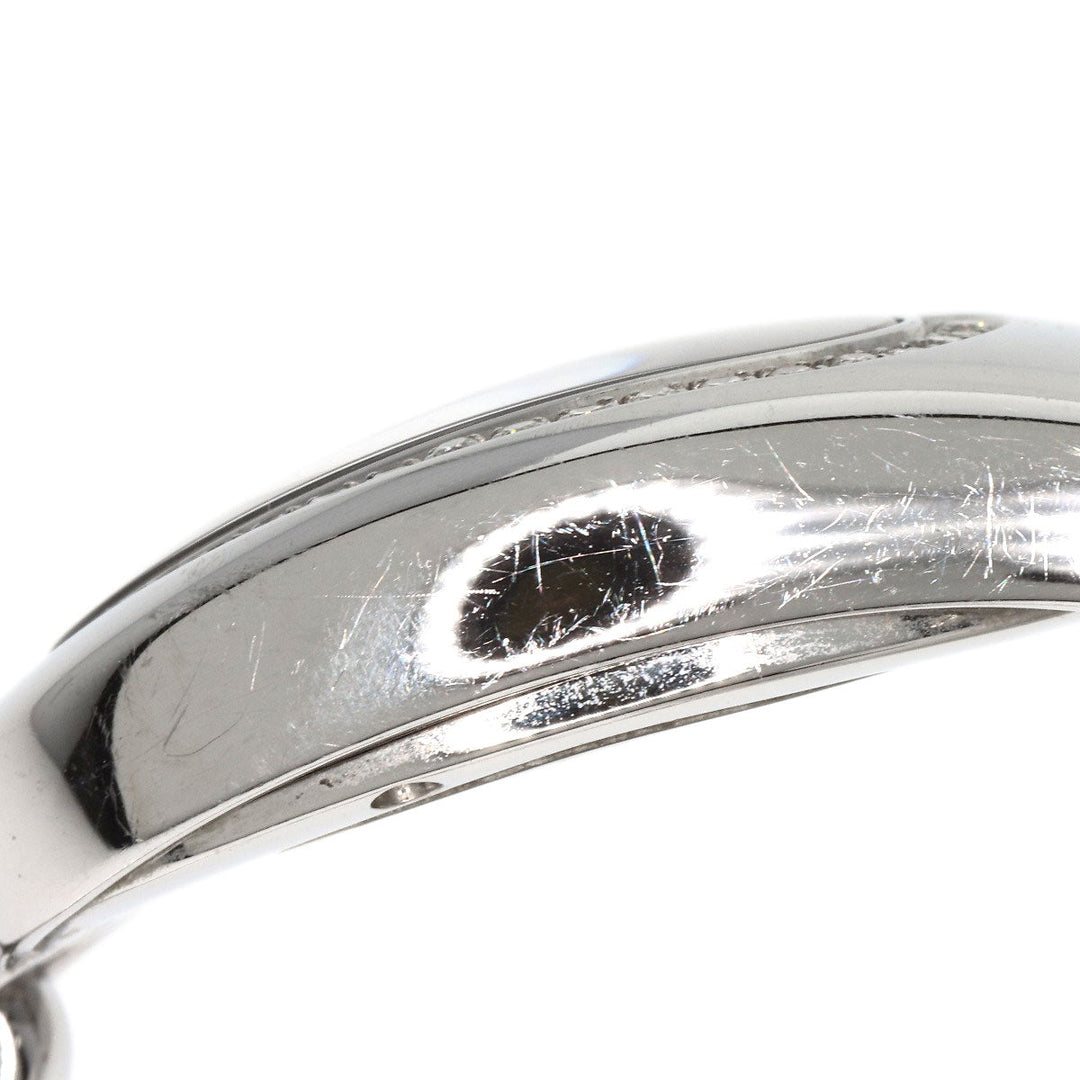 GUCCI Watches Quartz 103 Stainless Steel , Stainless Steel Silver Horsebit Bezel Diamond white dial Women Used Authentic