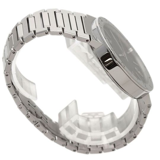 BVLGARI Watches Mechanical Automatic BB41S Stainless Steel , Stainless Steel Silver Bulgari Bulgari black dial mens Used Authentic