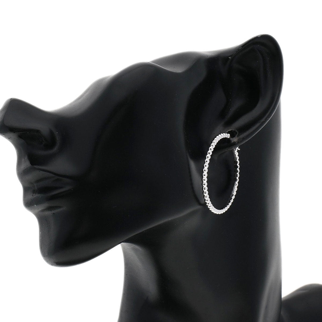 Van Cleef & Arpels Pierce K18WG Silver Perle one side only Women Used Authentic