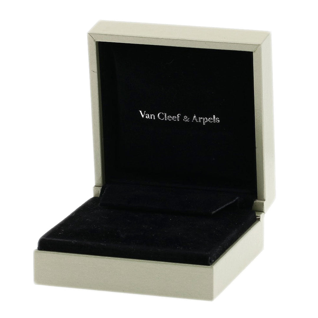 Van Cleef & Arpels Pierce K18WG Silver Perle one side only Women Used Authentic