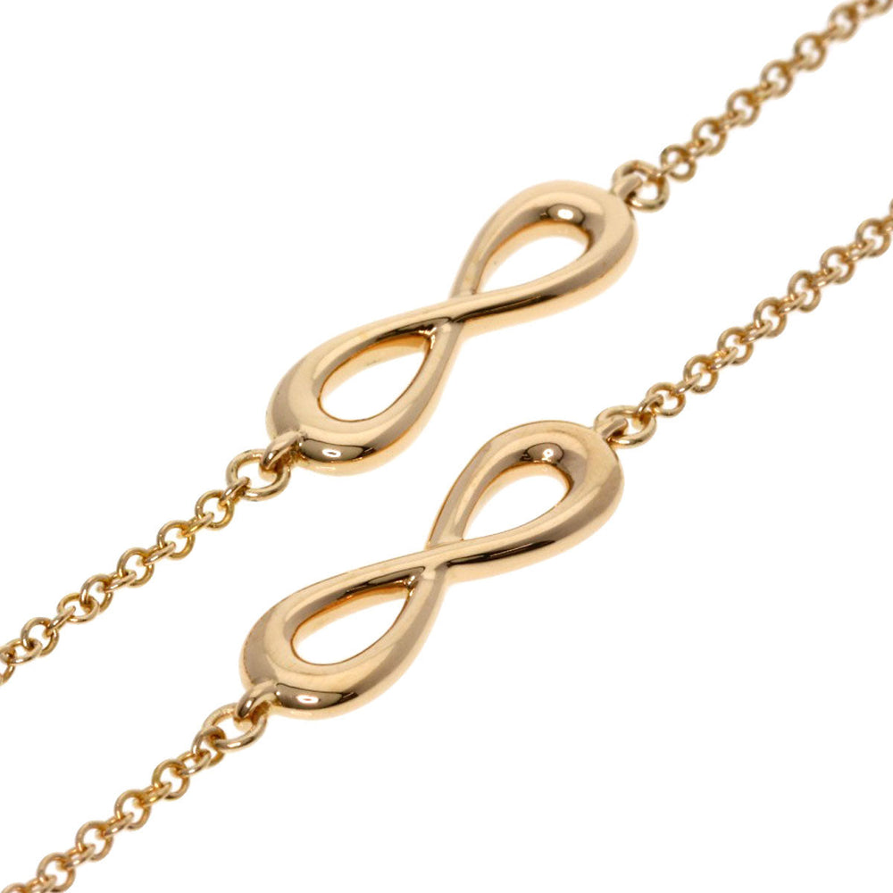 TIFFANY&Co. Necklace 18K Pink Gold gold Infinity endless
