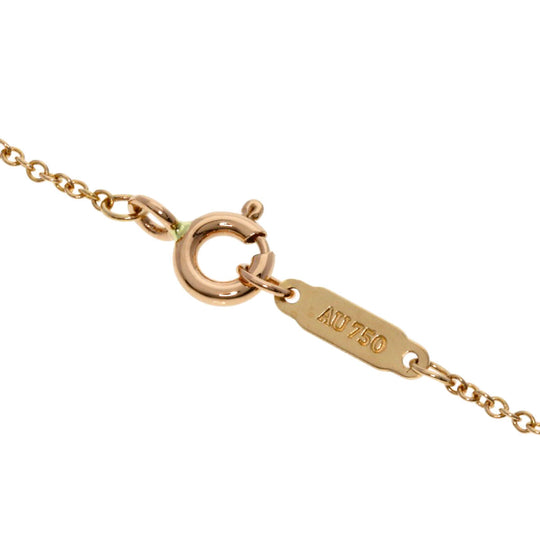 TIFFANY&Co. Necklace 18K Pink Gold gold Infinity endless