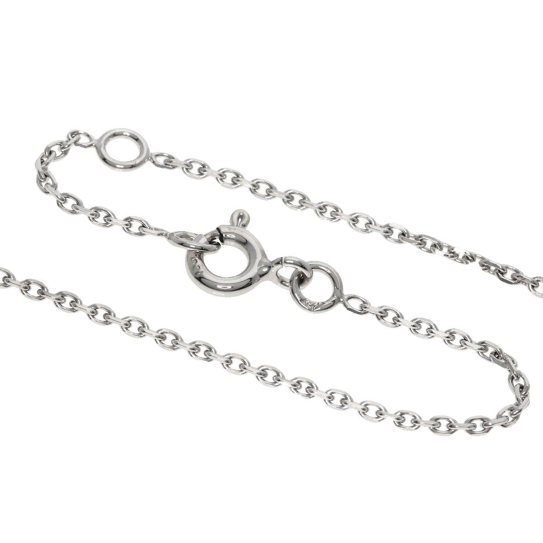 Chaumet Necklace K18WG Silver Lian Hart Diamond Women Used Authentic