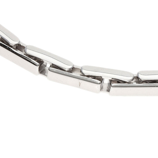 CARTIER bracelet K18WG Silver Agraph Diamond