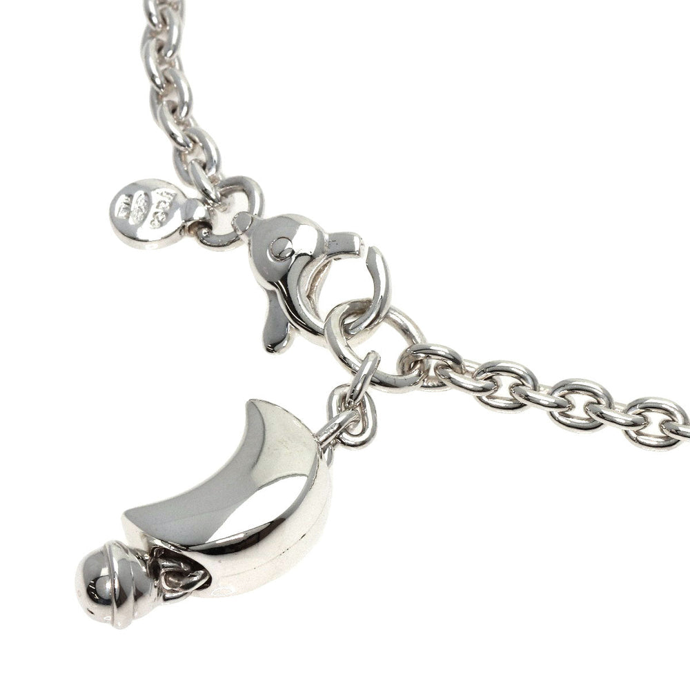 TIFFANY&Co. bracelet SV Silver moon crescent Women Used Authentic