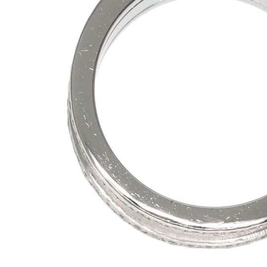 CARTIER Ring K18WG Silver C2 Ring Edge Diamond #50 Manufacturer Complete Women Used Authentic