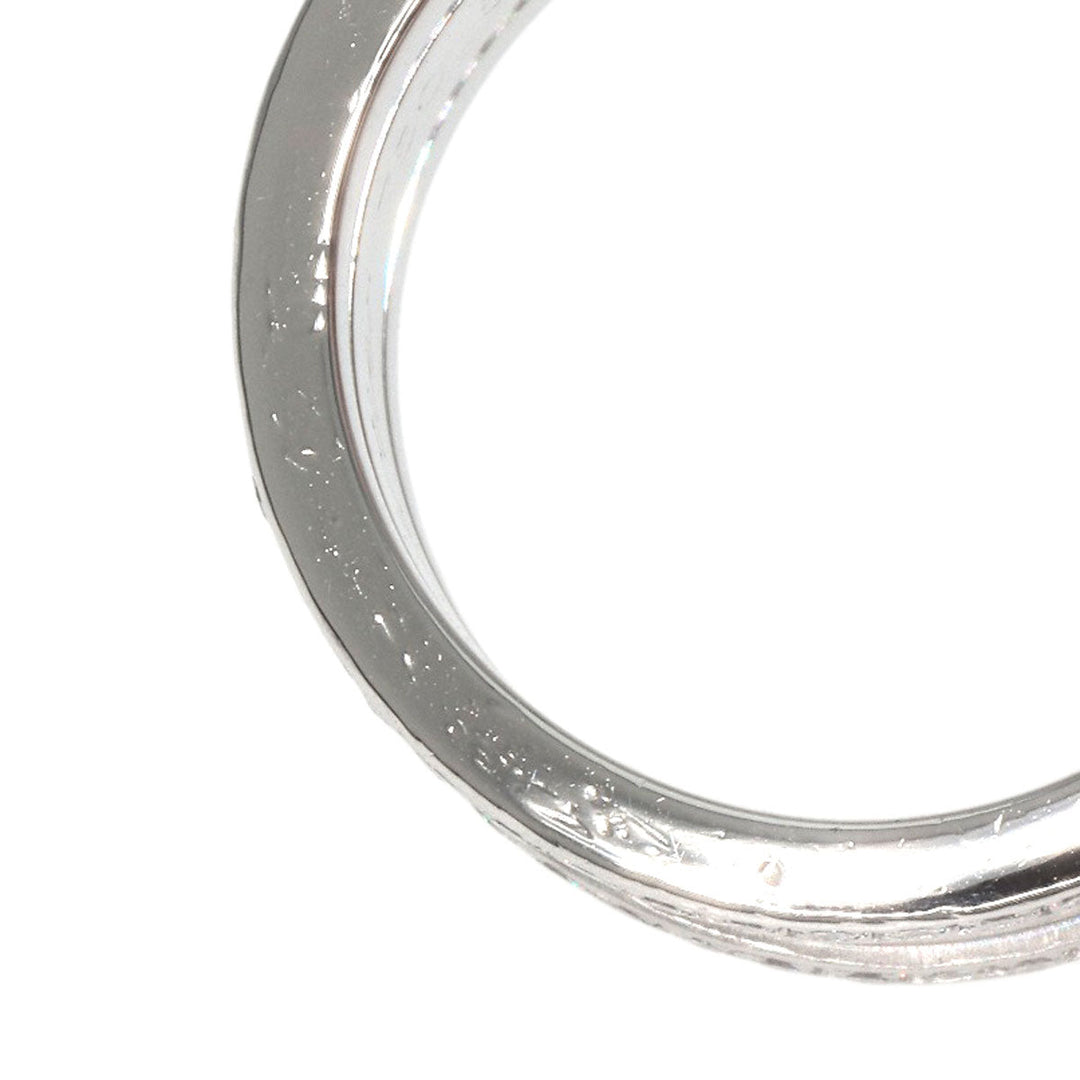 CARTIER Ring K18WG Silver C2 Ring Edge Diamond #50 Manufacturer Complete Women Used Authentic