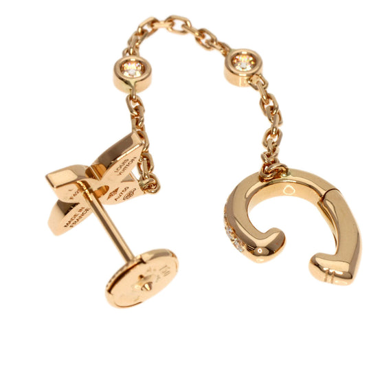 LOUIS VUITTON Pierce 18K Pink Gold gold Ear cuff Ideal Blossom Diamond (single ear)