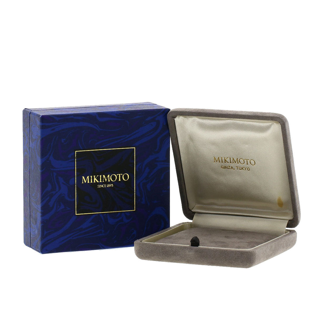 MIKIMOTO Brooch 18K Yellow Gold gold octagon design Women Used Authentic