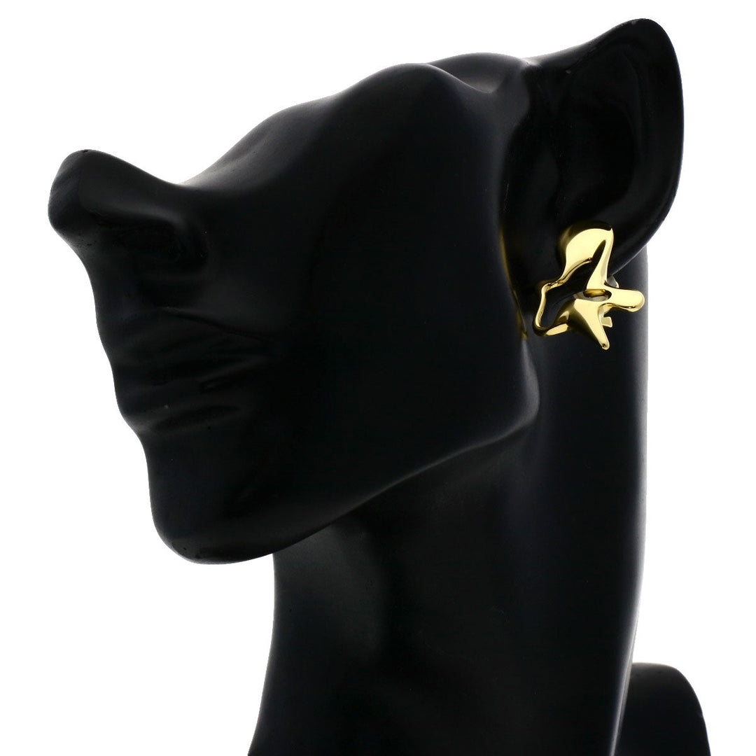 Georg Jensen Earring 18K Yellow Gold gold splash