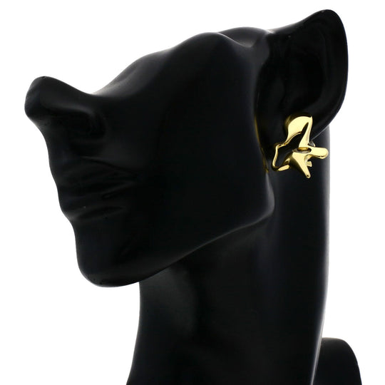 Georg Jensen Earring 18K Yellow Gold gold splash