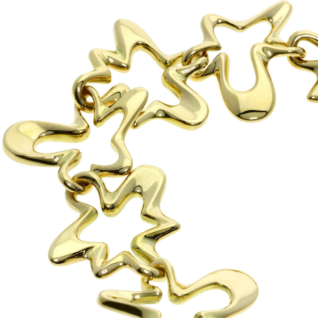 Georg Jensen bracelet 18K Yellow Gold gold splash Women Used Authentic