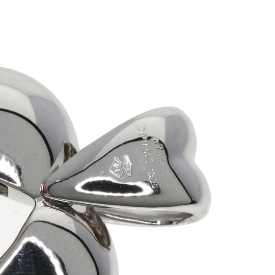 PIAGET Pendant top K18WG Silver Heart motif Women Used Authentic