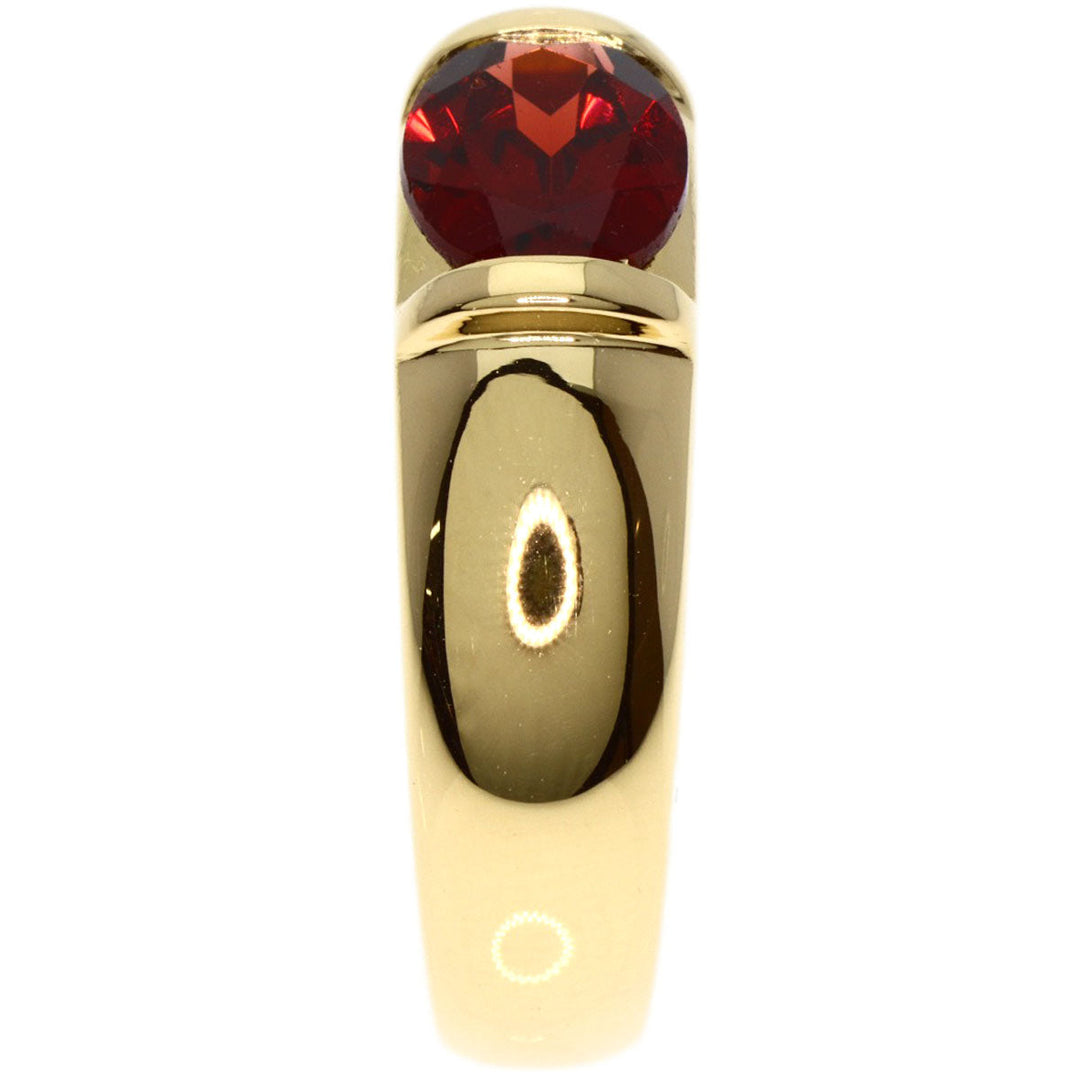 Chaumet Ring 18K Yellow Gold gold Gioia Garnet Women Used Authentic