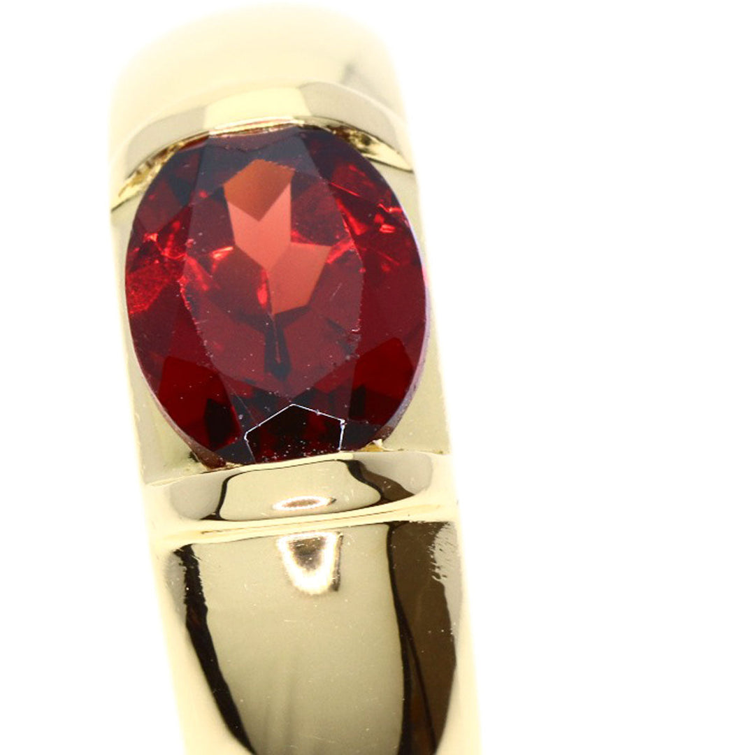 Chaumet Ring 18K Yellow Gold gold Gioia Garnet Women Used Authentic