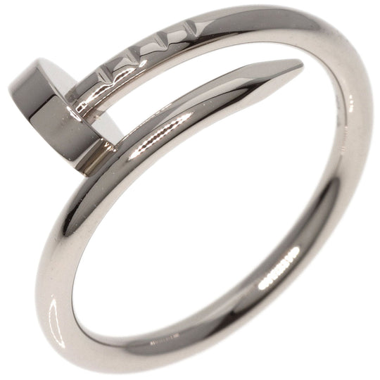 CARTIER Ring K18WG Silver Just Uncle Small #48