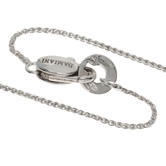 Damiani Necklace K18WG Silver Mystery cross diamond