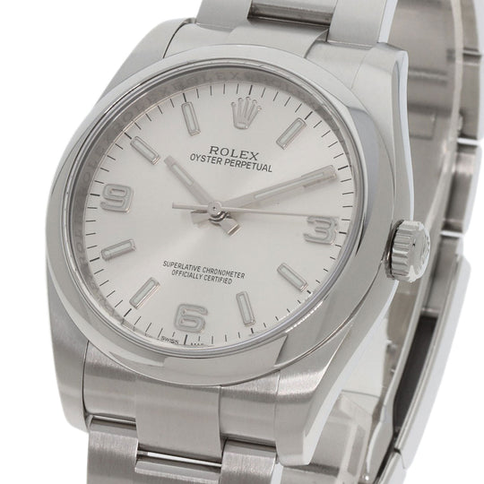 ROLEX Watches Mechanical Automatic 116000 Stainless Steel , Stainless Steel Silver Oyster Perpetual 36 Silver dial mens Used Authentic