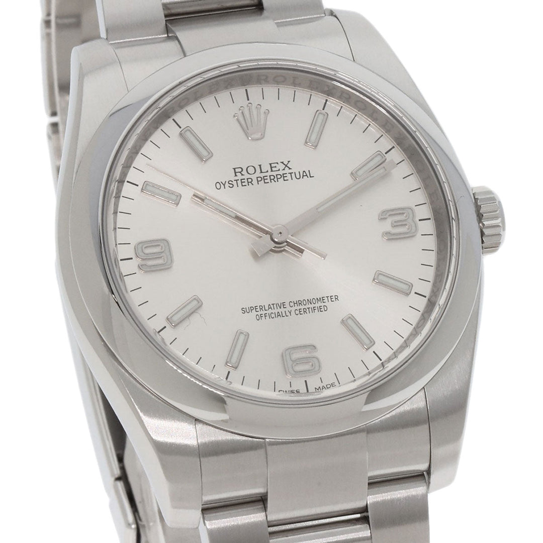 ROLEX Watches Mechanical Automatic 116000 Stainless Steel , Stainless Steel Silver Oyster Perpetual 36 Silver dial mens Used Authentic