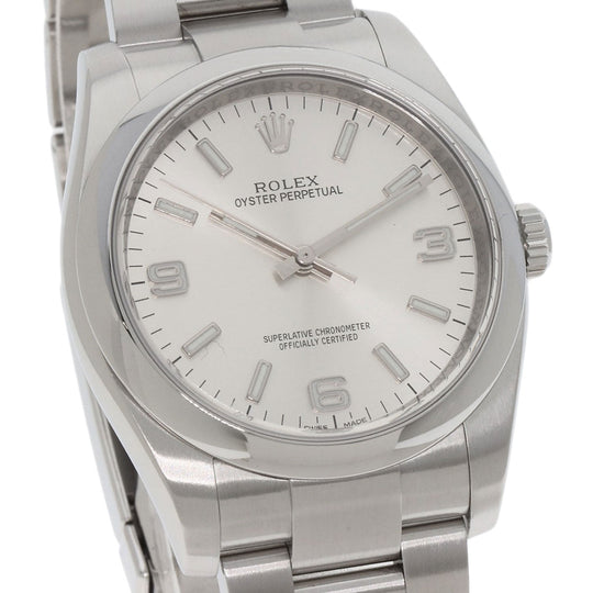 ROLEX Watches Mechanical Automatic 116000 Stainless Steel , Stainless Steel Silver Oyster Perpetual 36 Silver dial mens Used Authentic