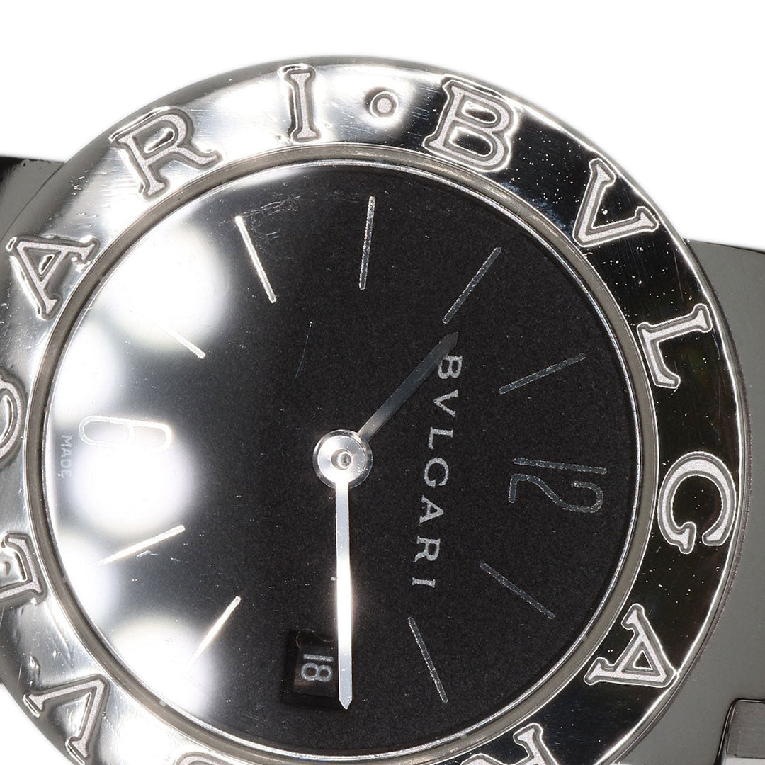 BVLGARI Watches Quartz BB26SS Stainless Steel , Stainless Steel Silver Bulgari Bulgari black dial Women Used Authentic