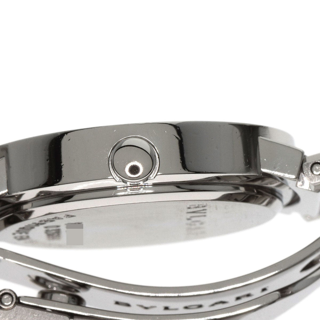 BVLGARI Watches Quartz BB26SS Stainless Steel , Stainless Steel Silver Bulgari Bulgari black dial Women Used Authentic