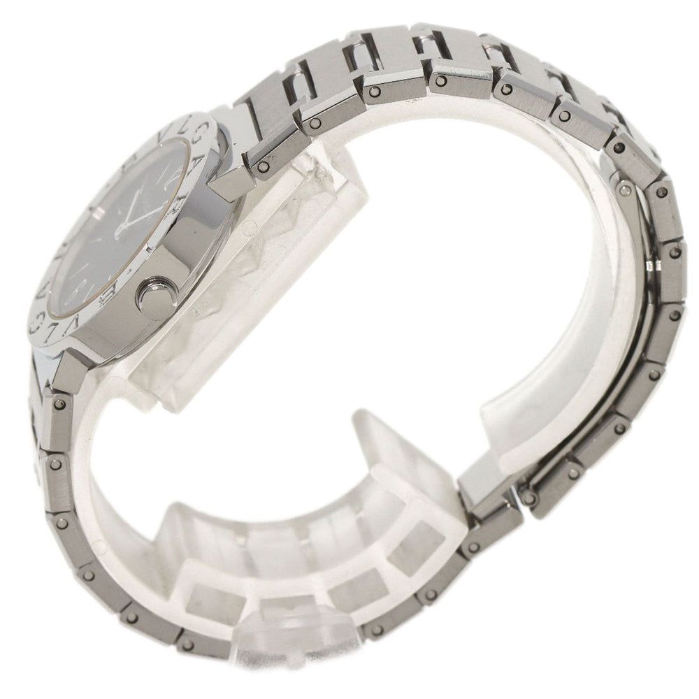 BVLGARI Watches Quartz BB26SS Stainless Steel , Stainless Steel Silver Bulgari Bulgari black dial Women Used Authentic