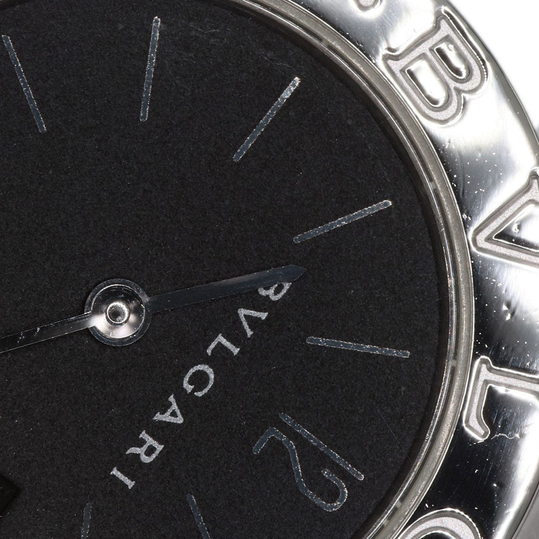 BVLGARI Watches Quartz BB26SS Stainless Steel , Stainless Steel Silver Bulgari Bulgari black dial Women Used Authentic