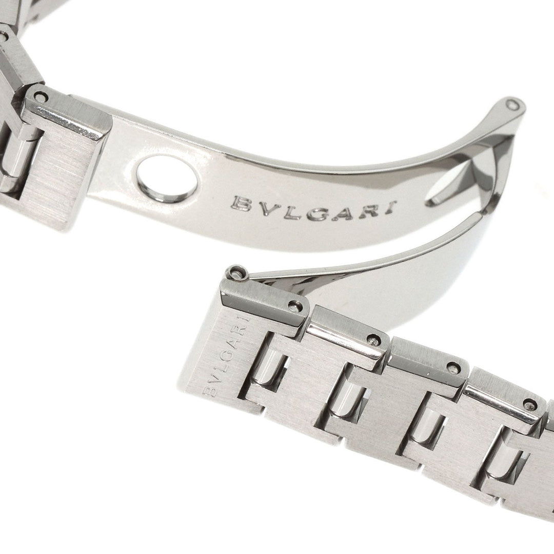 BVLGARI Watches Quartz BB26SS Stainless Steel , Stainless Steel Silver Bulgari Bulgari black dial Women Used Authentic
