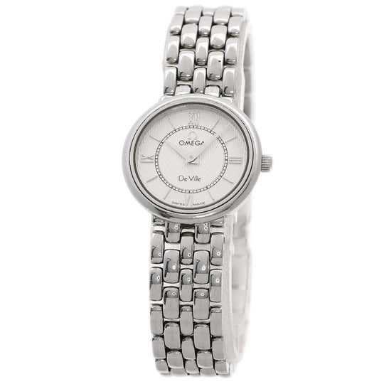 OMEGA Watches Quartz Stainless Steel Silver De Ville Silver dial